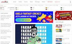 Cricwick cricket website